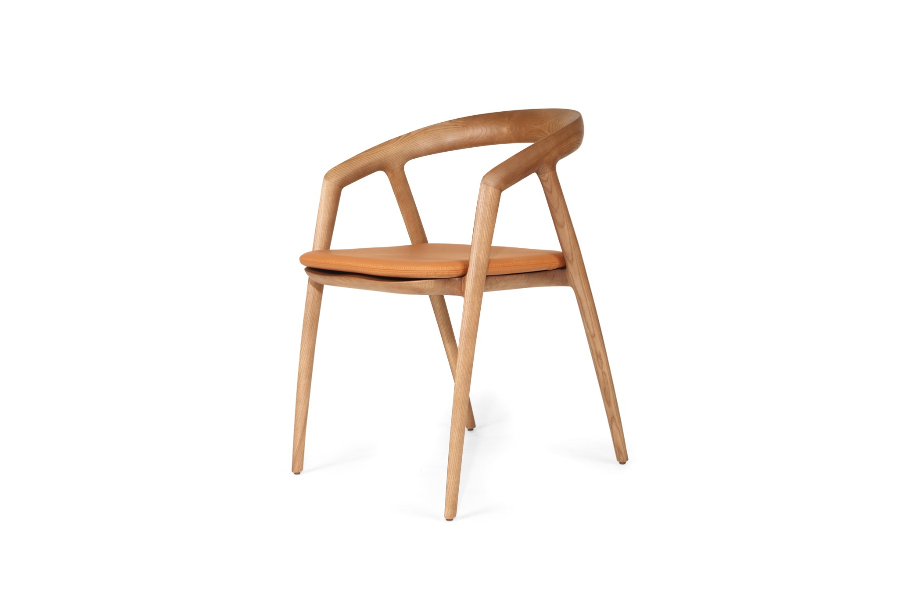 Cali Dining Chair Seat Cushion Tan, Width 49cm x Depth 43cm x Height 3cm - Image 2