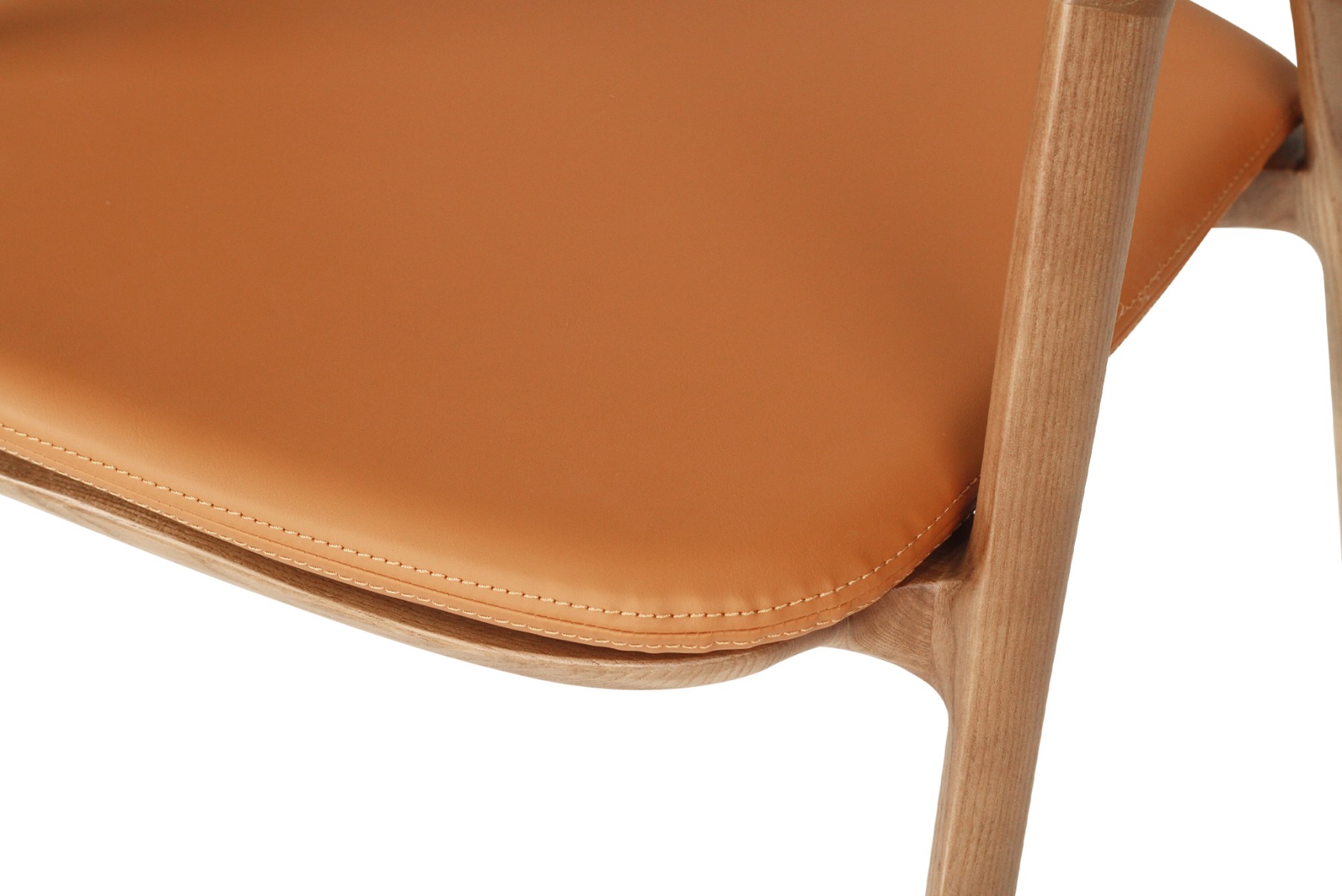 Cali Dining Chair Seat Cushion Tan, Width 49cm x Depth 43cm x Height 3cm - Image 5