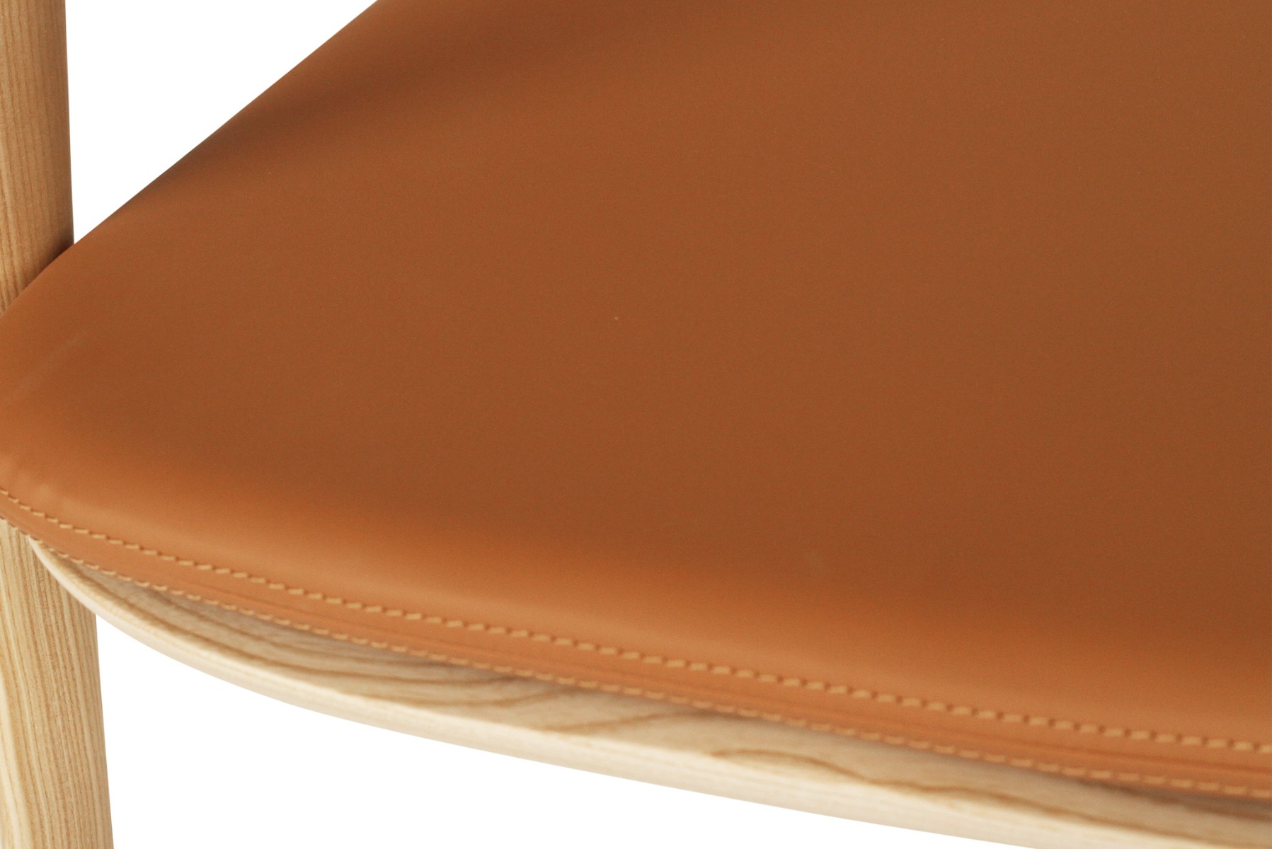 Cali Dining Chair Seat Cushion Tan, Width 49cm x Depth 43cm x Height 3cm - Image 7