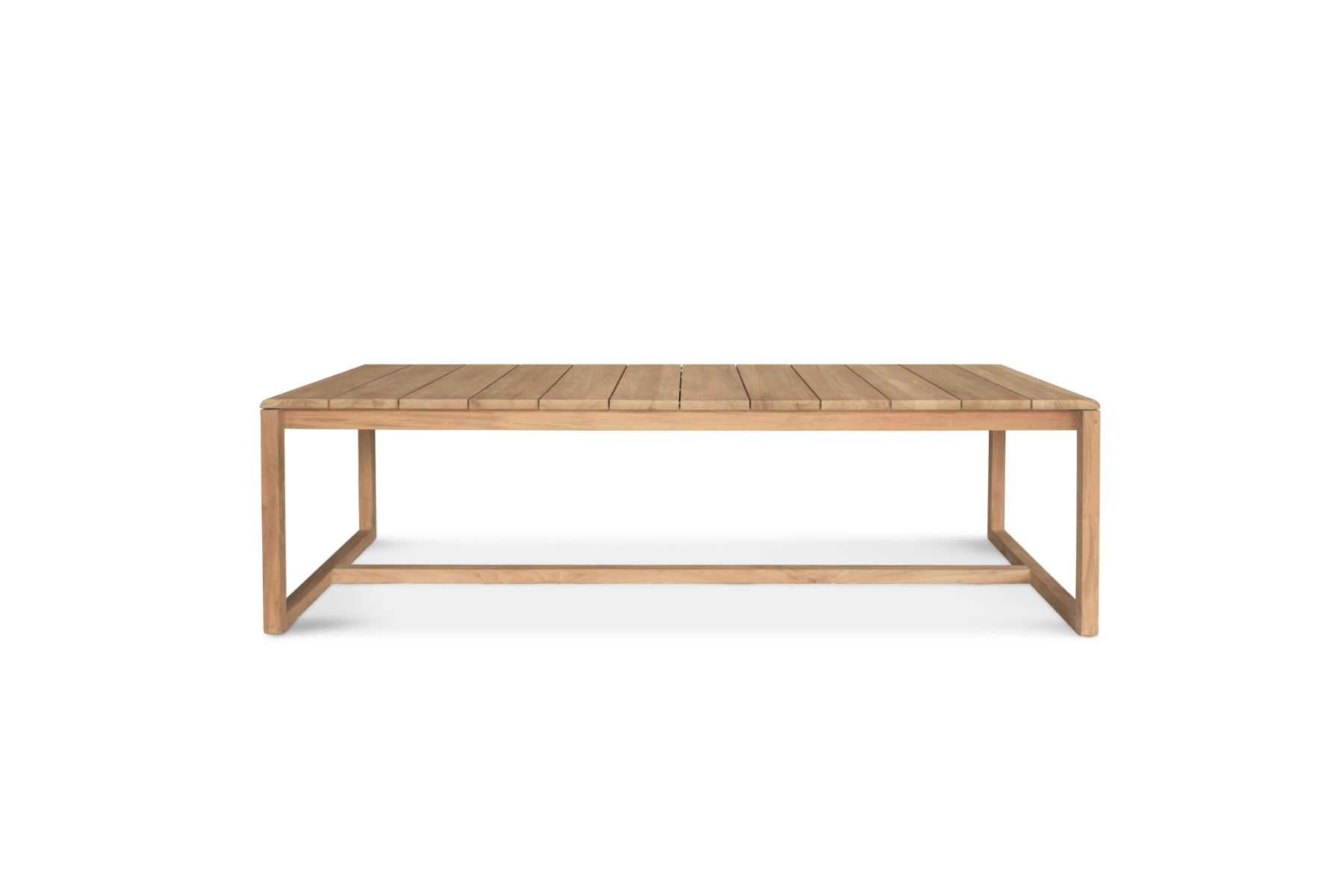 Santiago Outdoor Extension Dining Table, L 240-300cm x W 100cm x H 76cm - Image 2