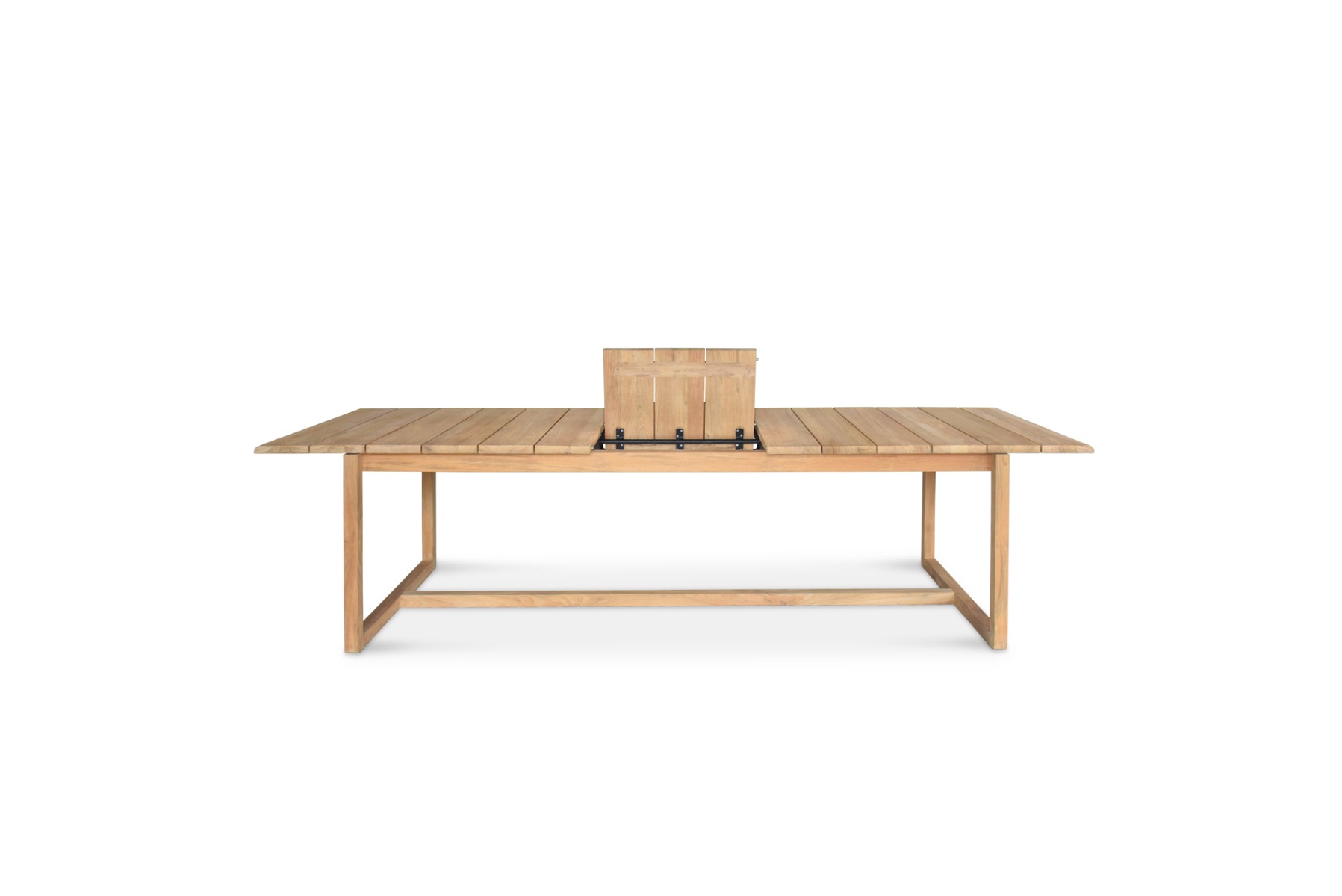 Santiago Outdoor Extension Dining Table, L 240-300cm x W 100cm x H 76cm - Image 3