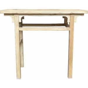 "Kingscliff" Recycled Elm Timber Hall Table, 100cm x 45cm x 85cm