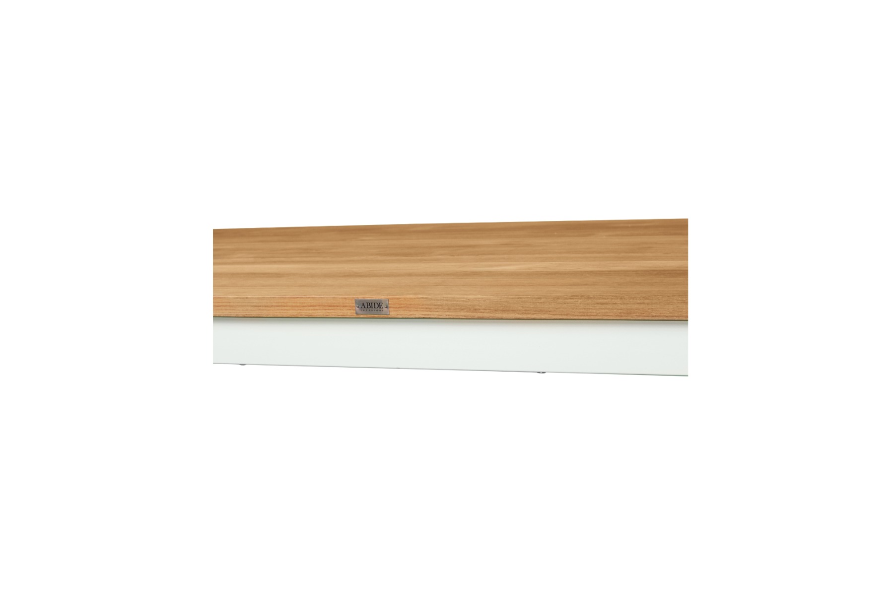 Carmel Outdoor Extension Table 2.3m – Pearl White Powder Coated Legs, L 160cm-230cm x W 100cm x H 76cm - Image 9