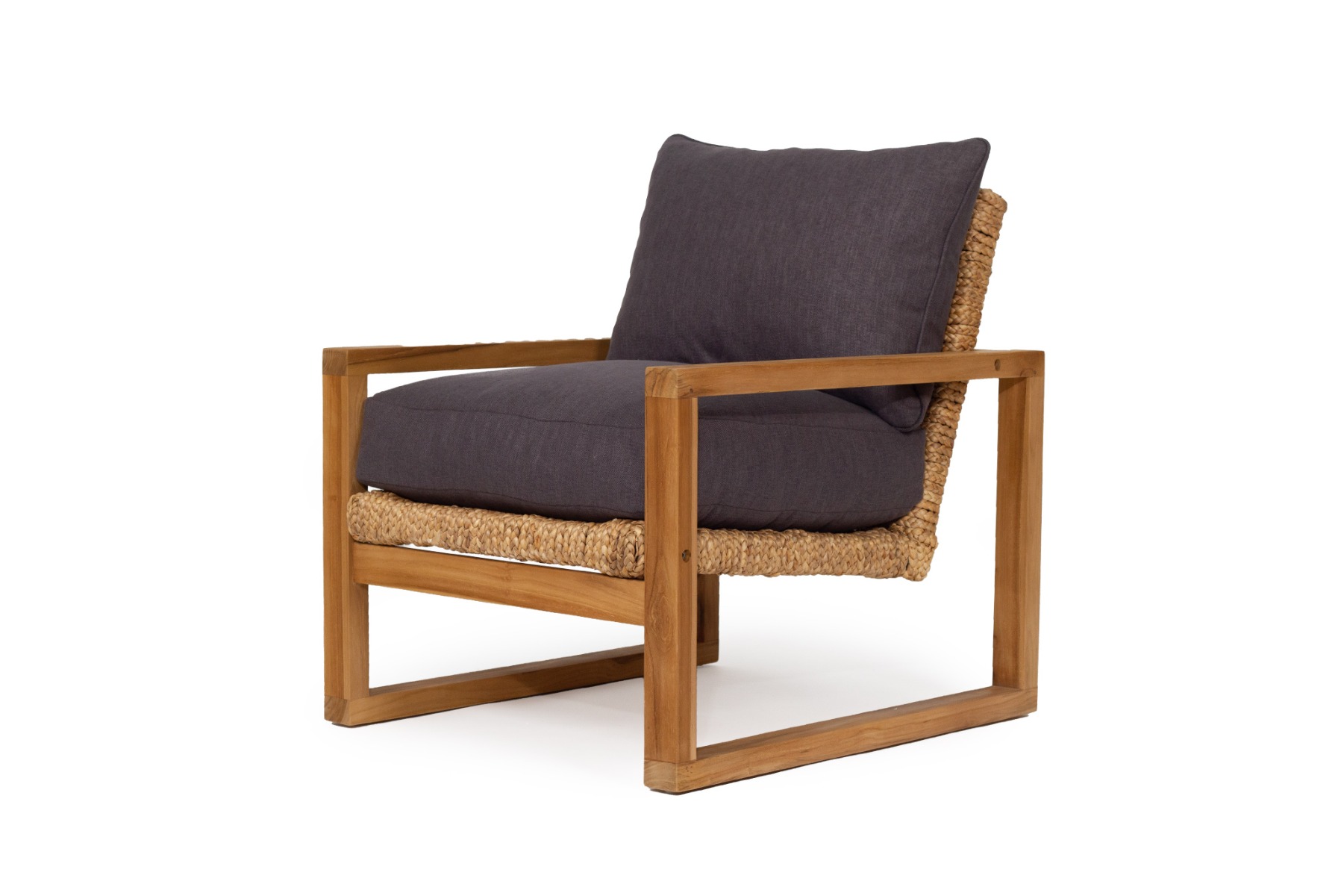 Cassie Armchair Charcoal, 71cm W x 80cm H x 83cm D - Image 8