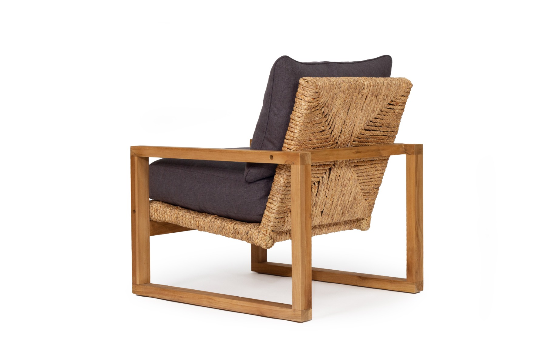Cassie Armchair Charcoal, 71cm W x 80cm H x 83cm D - Image 5