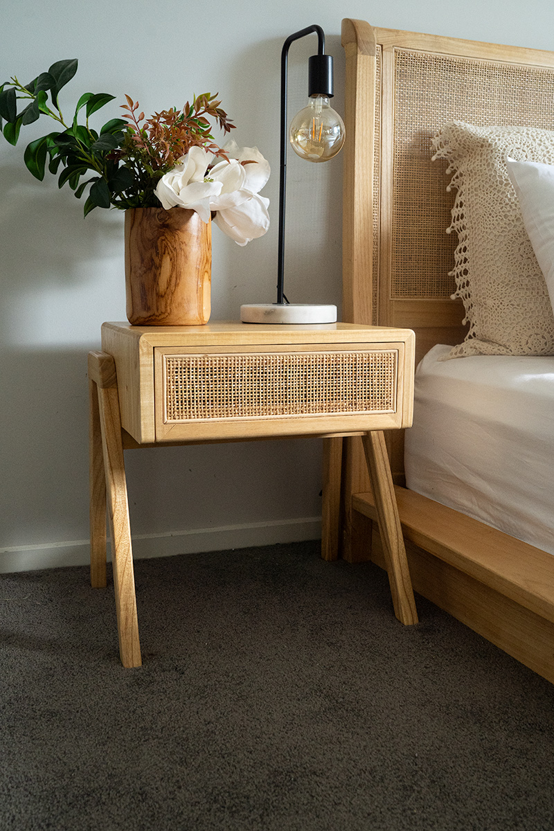 Castaway Bedside Table, Width 50cm x Depth 50cm x Height 40cm - Image 5