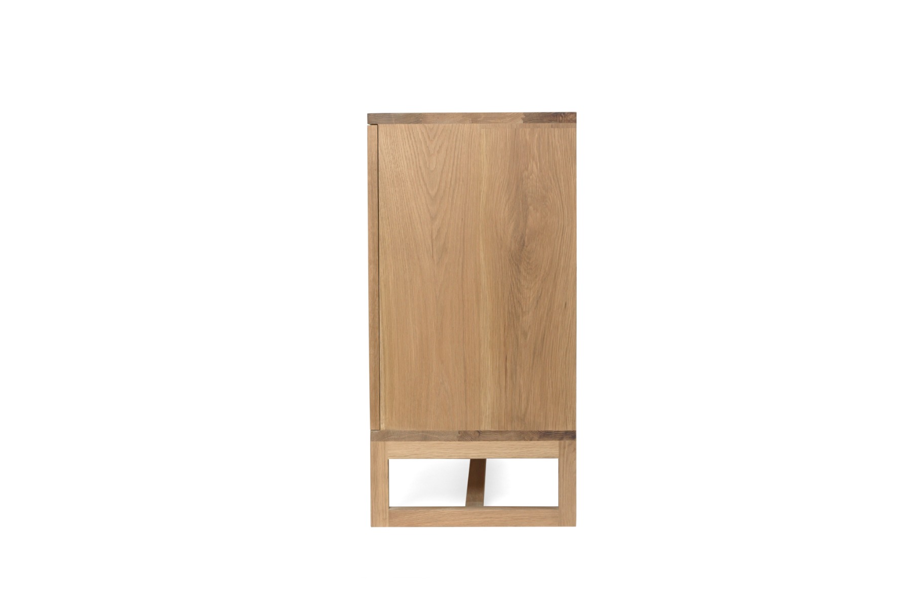 Clovelly Six Door Sideboard Natural, W 300cm x D 40cm x H 80cm - Image 4