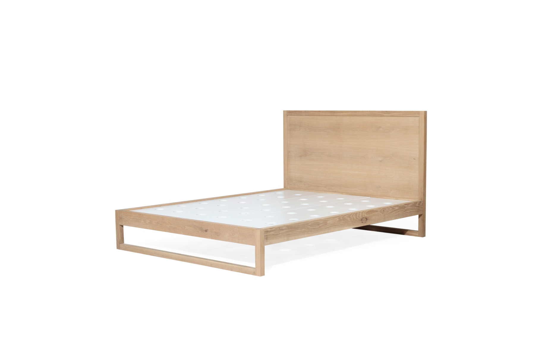 Clovelly Bed Super King Size American Oak, 215cm Wide x 217cm Long x 122cm High - Image 4