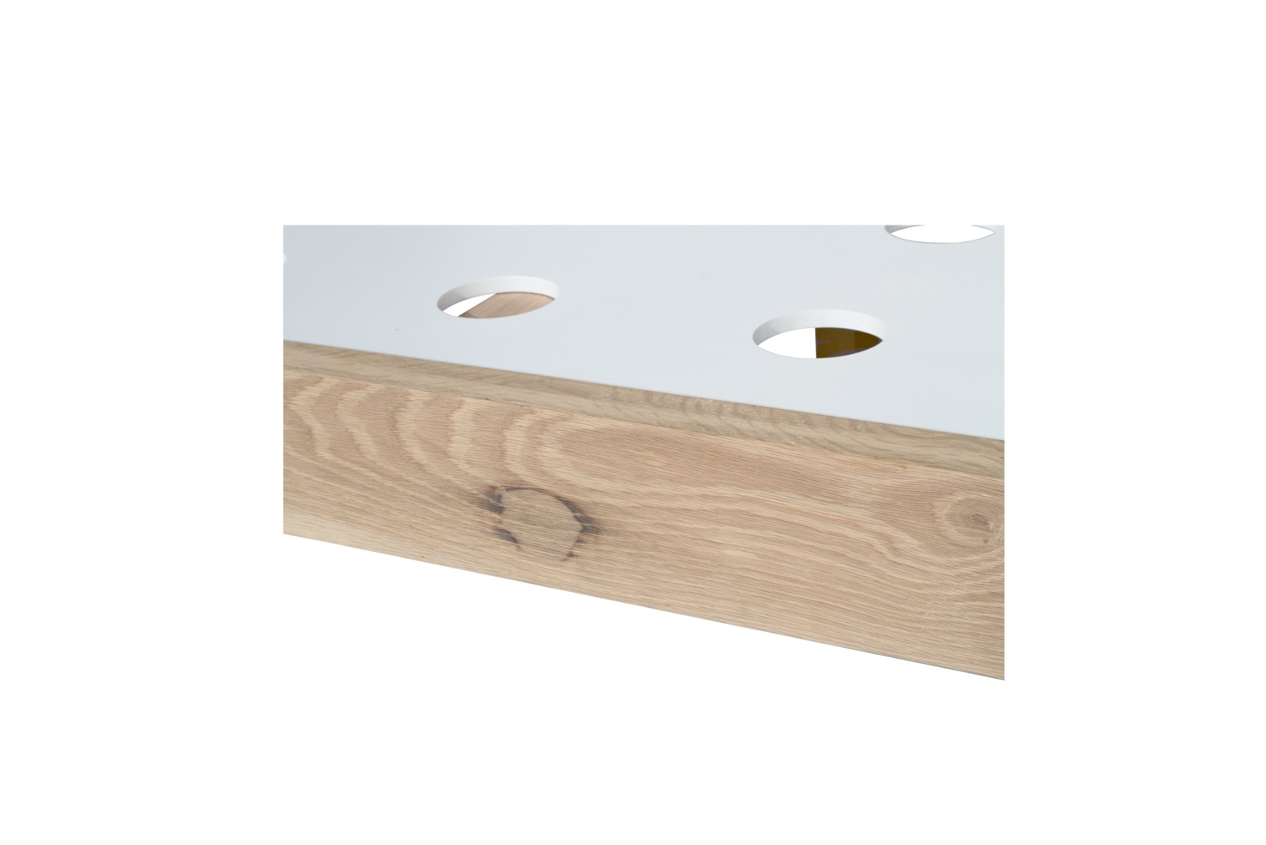 Clovelly Bed Super King Size American Oak, 215cm Wide x 217cm Long x 122cm High - Image 8