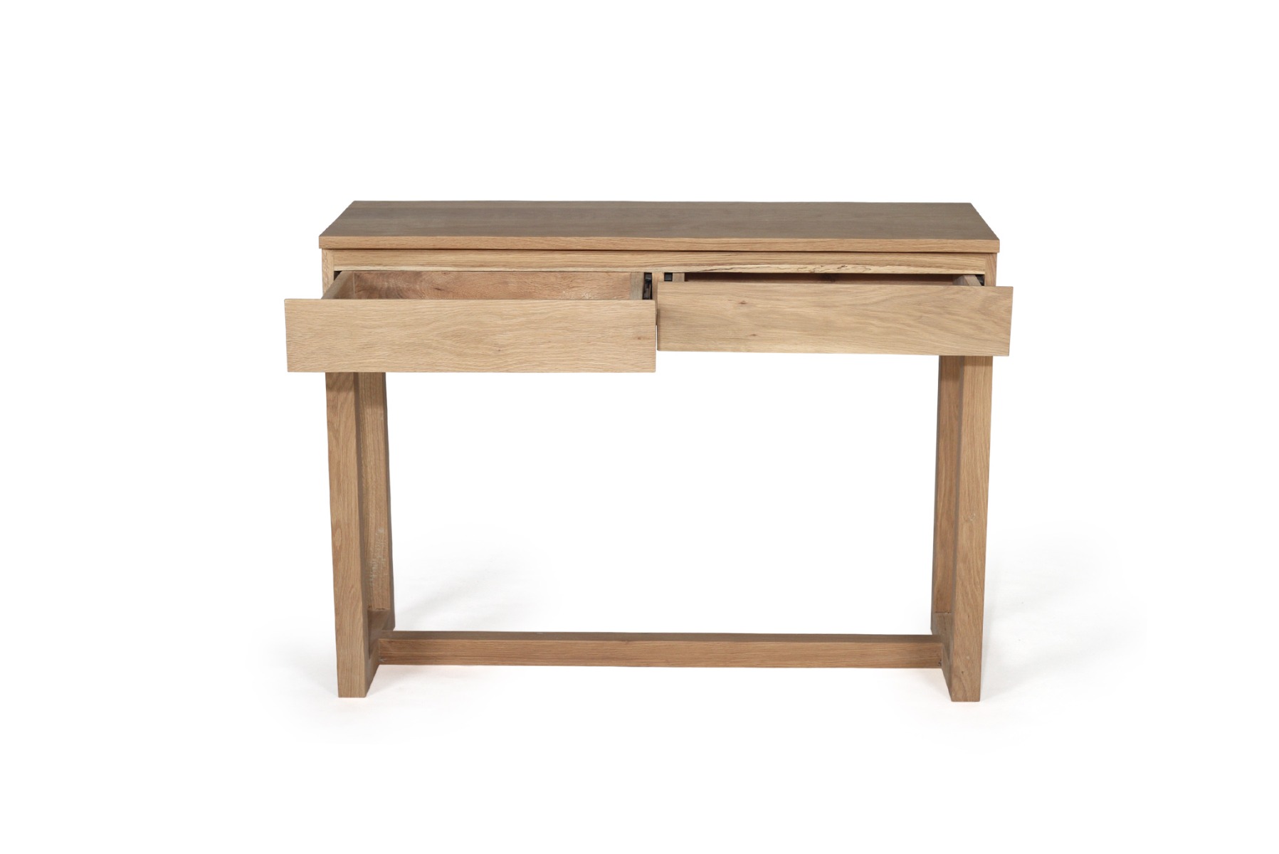Clovelly Console Table American Oak, L 110cm x W 40cm × H 82cm - Image 4