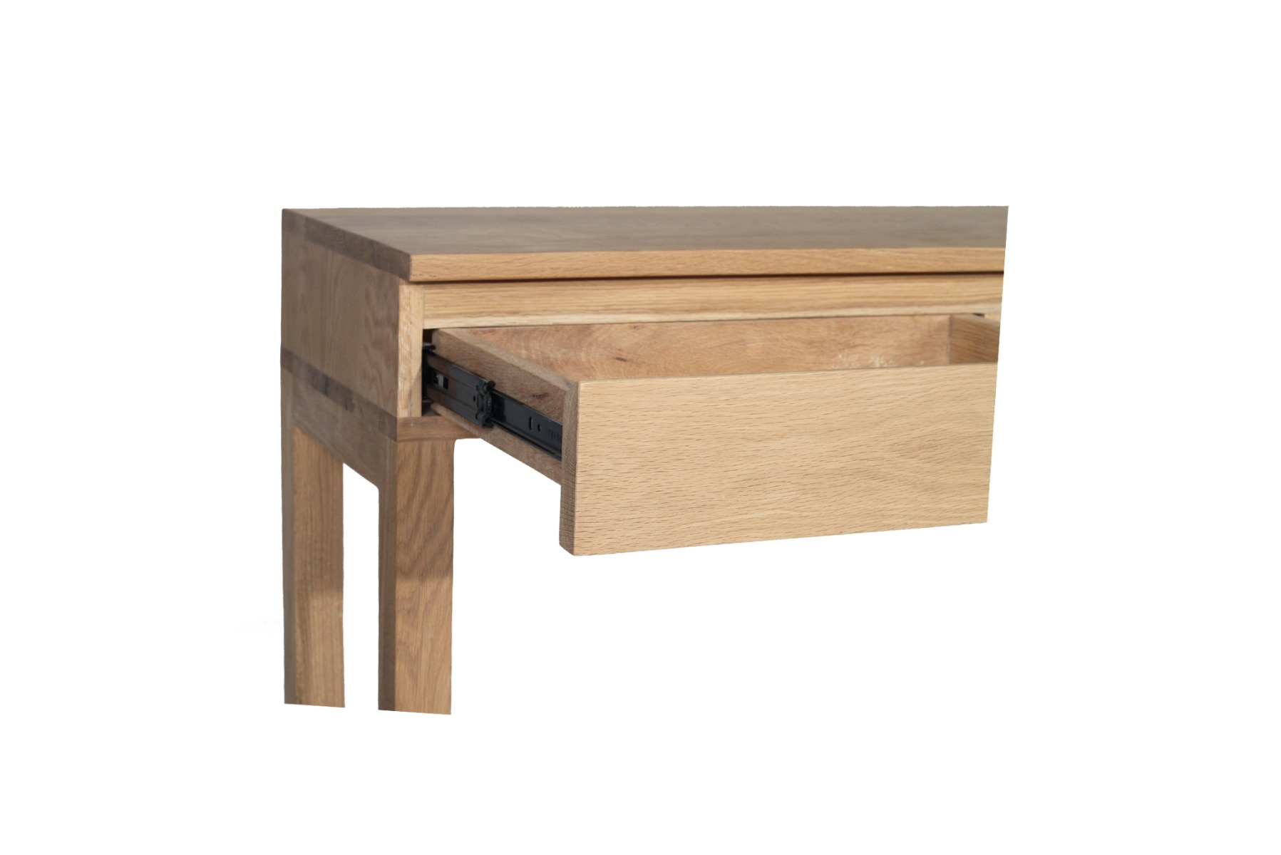 Clovelly Console Table American Oak, L 110cm x W 40cm × H 82cm - Image 8