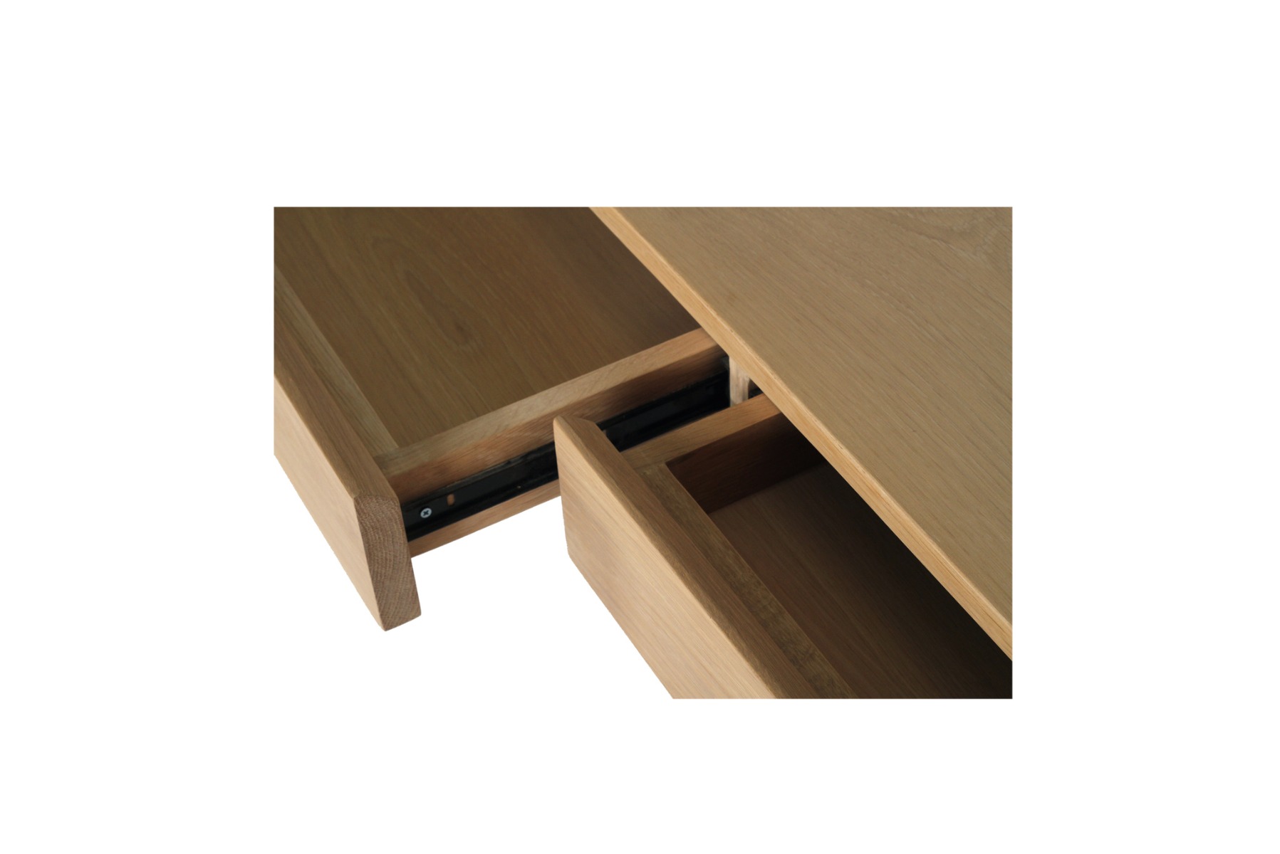 Clovelly Console Table American Oak, L 160cm x W 40cm x H 82cm - Image 7