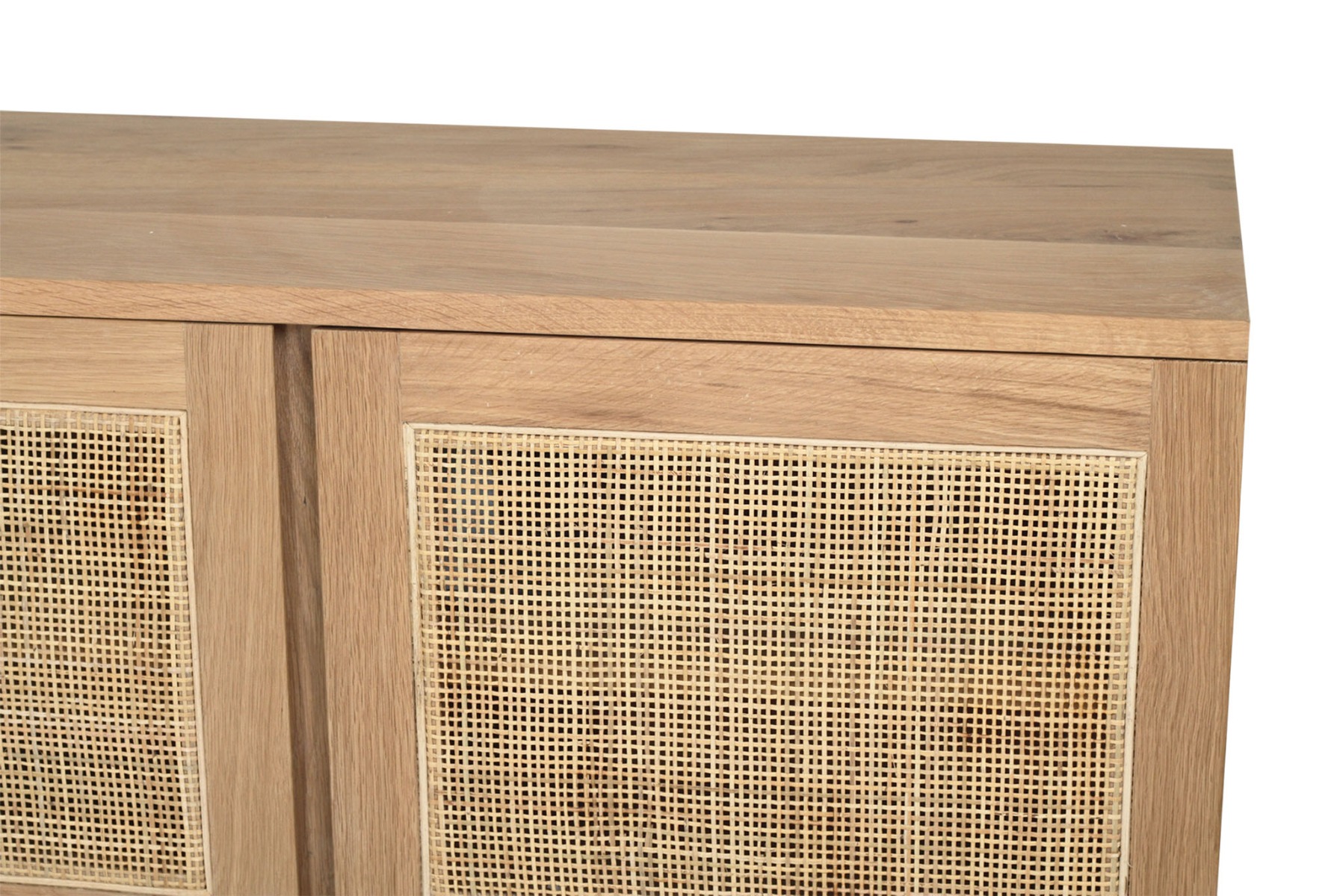 Clovelly Entertainment Unit Six Door Natural, W 300cm x D 45cm x H 55cm - Image 5