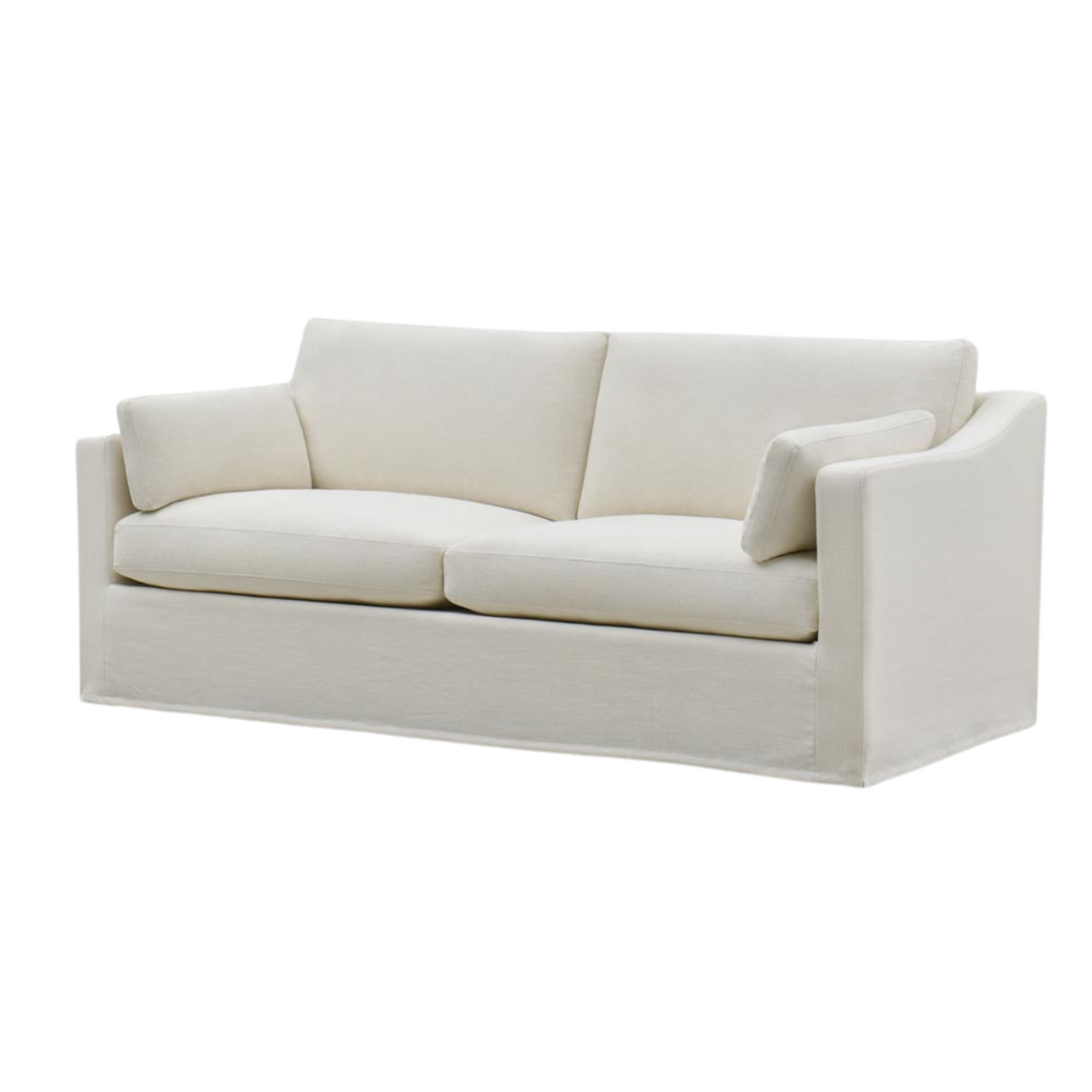 Clovelly Hamptons 3 Seat Sofa Ivory, W 220cm D 112cm H 95cm (RRP $3299) - Image 2