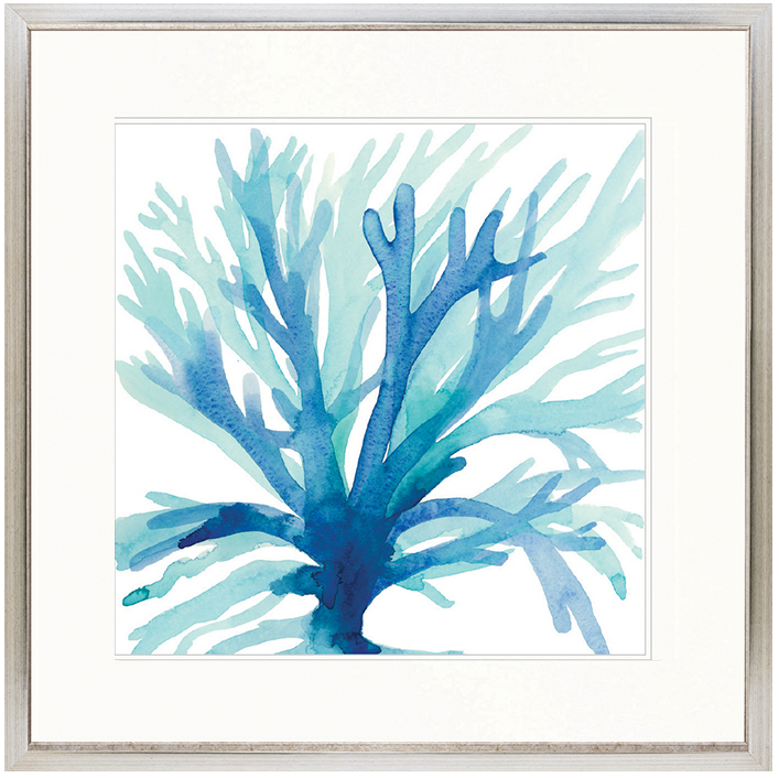 "Designer Boys Collections" Watercolour Coral II Artwork, Seychelles Coral Collection - Image 3