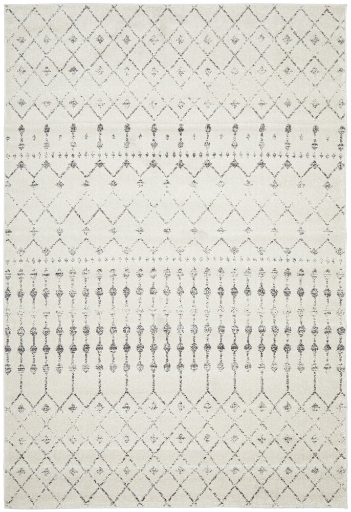 Chrome Elsa Hamptons Style Indoor Rug Silver - Image 4