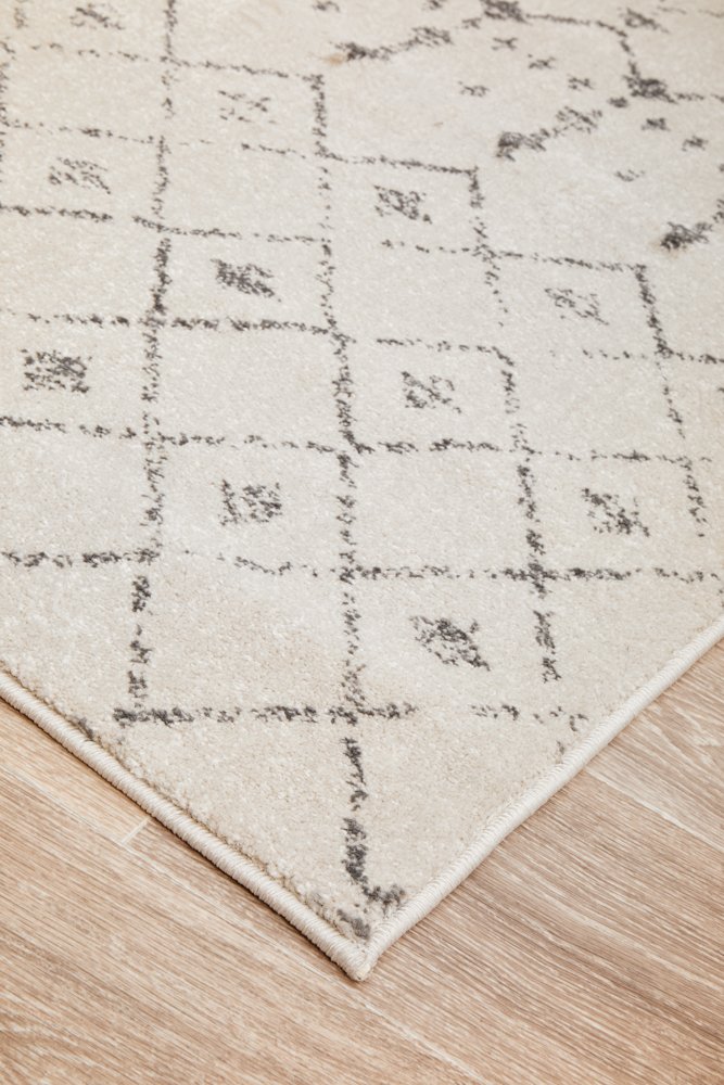 Chrome Elsa Hamptons Style Indoor Rug Silver - Image 5