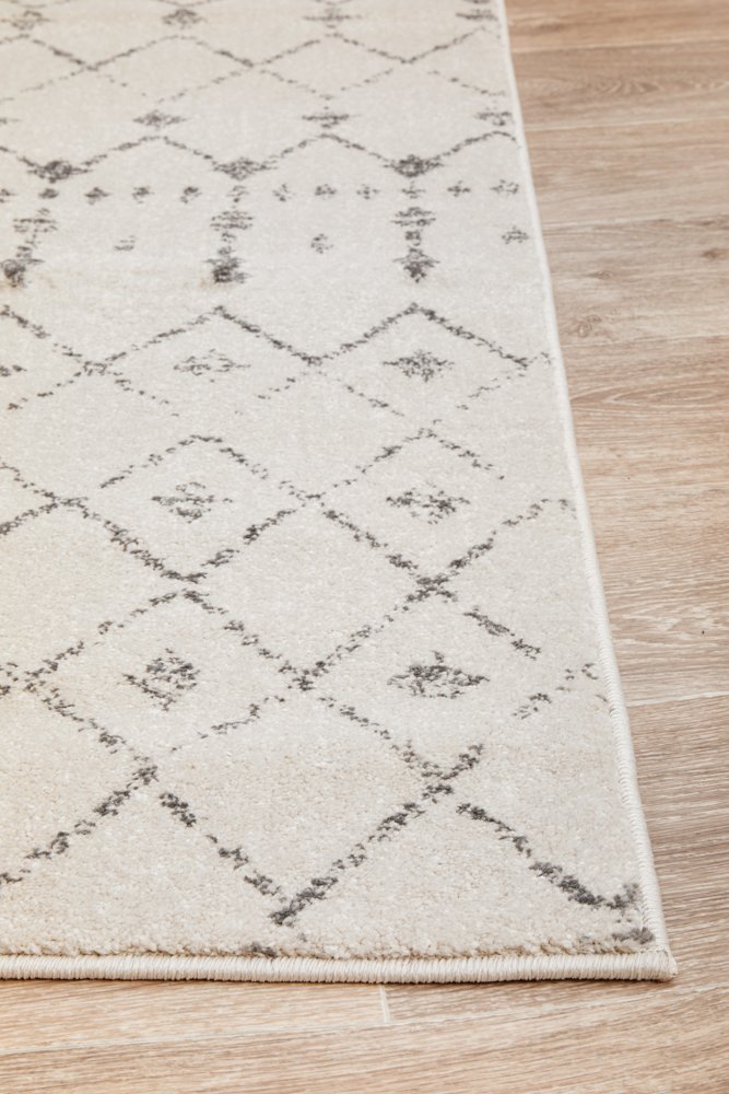 Chrome Elsa Hamptons Style Indoor Rug Silver - Image 6