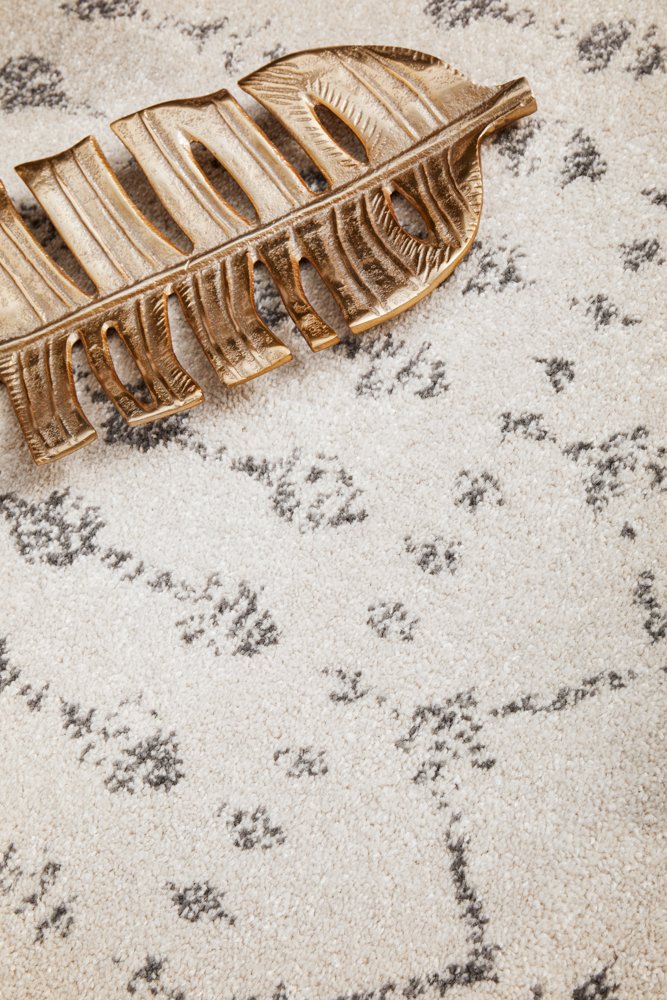 Chrome Elsa Hamptons Style Indoor Rug Silver - Image 8