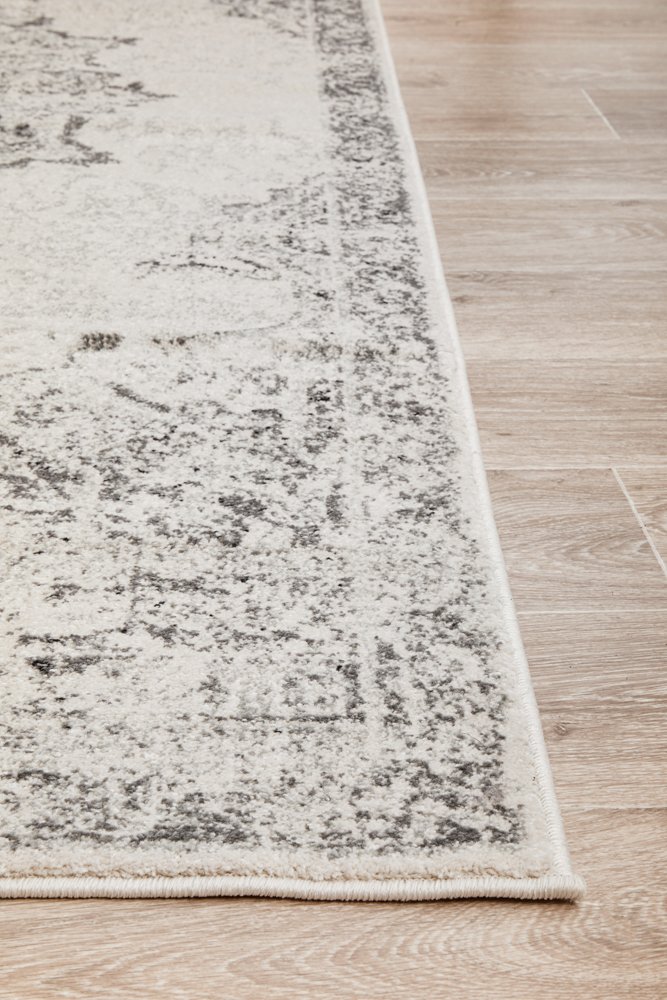 Chrome Rita Hamptons Style Indoor Rug Silver - Image 5