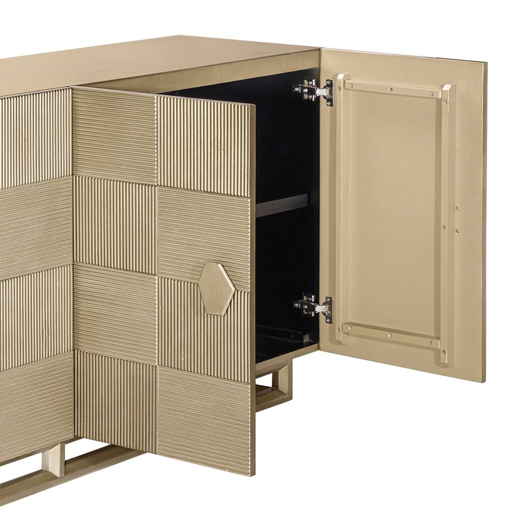 Alton Buffet Antique Gold, 180cm W x 46cm D x 80cm H (RRP $3179) - Image 6