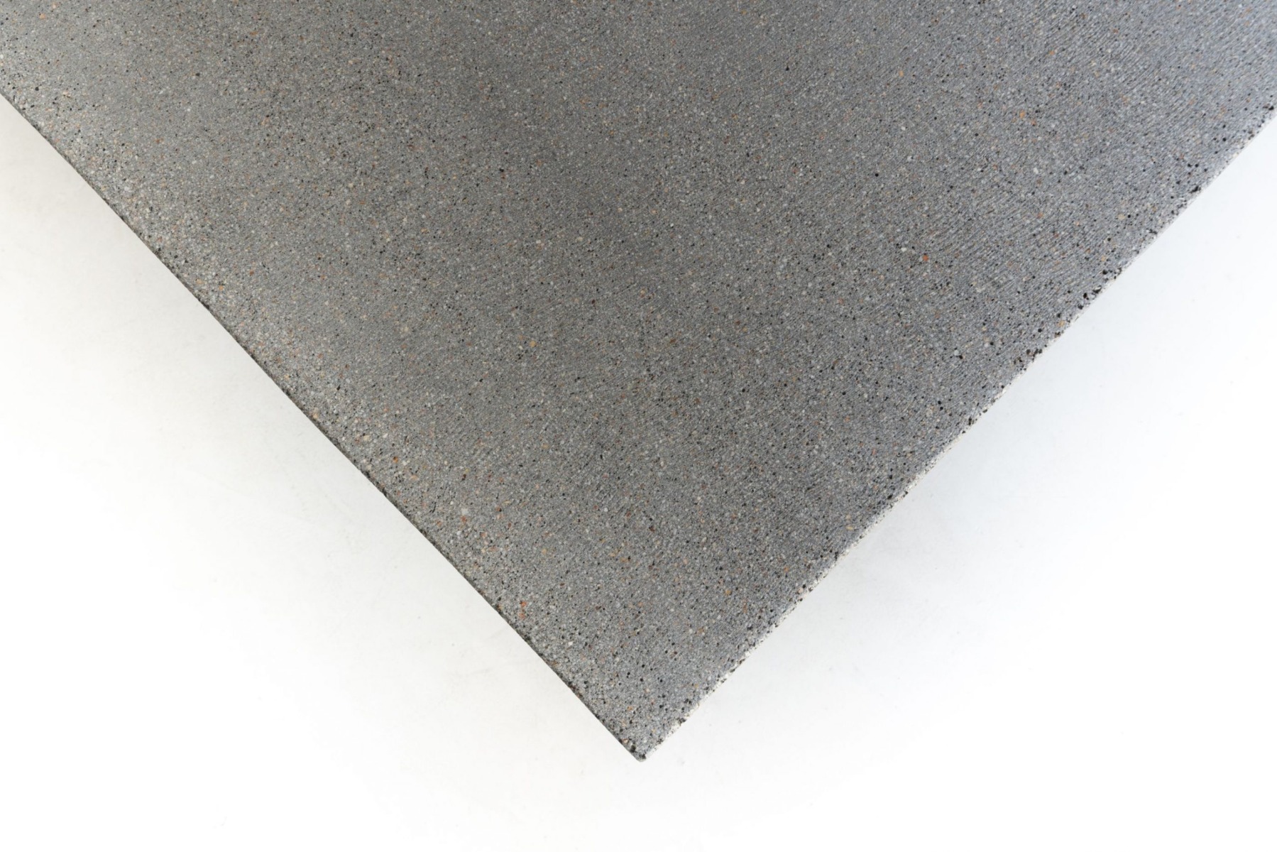 1.8m Sierra Elkstone Rectangular Dining Table – Speckled Grey with Black Powder Coated Legs - Image 6