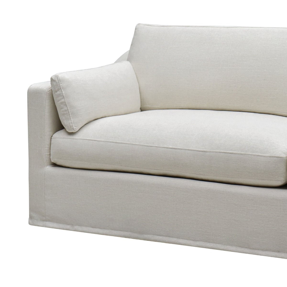 Clovelly Hamptons 4 Seat Sofa Ivory, W 260cm D 99cm H 80cm (RRP $3799) - Image 5