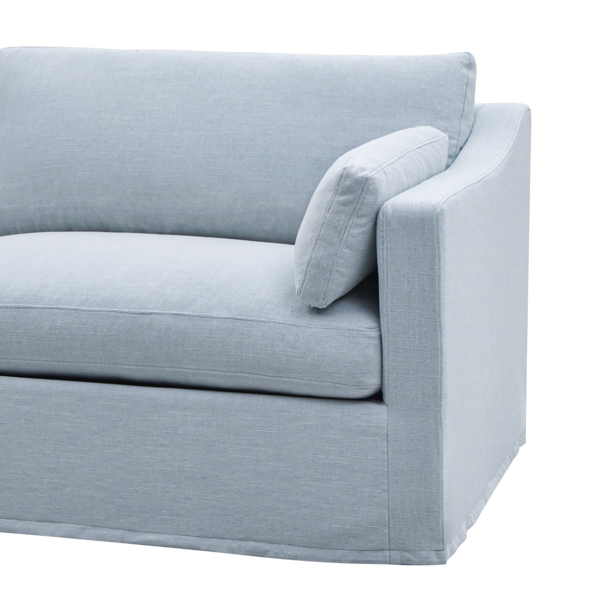 Clovelly Hamptons 3 Seat Sofa Beach, W 220cm D 112cm H 95cm (RRP $3299) - Image 7