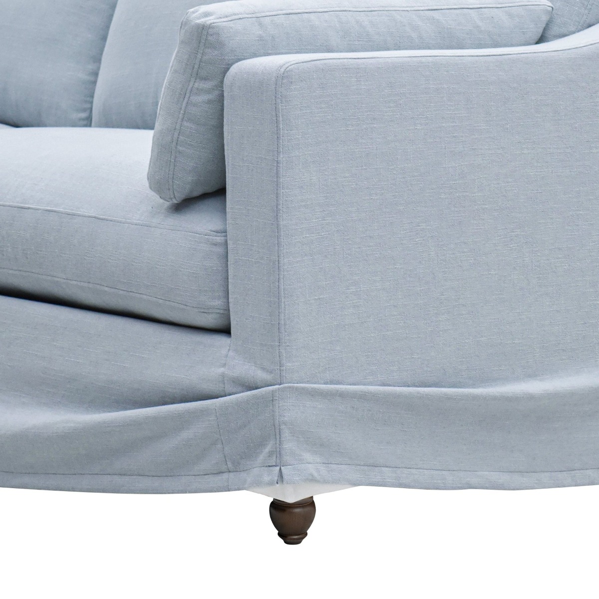 Clovelly Hamptons 3 Seat Sofa Beach, W 220cm D 112cm H 95cm (RRP $3299) - Image 5