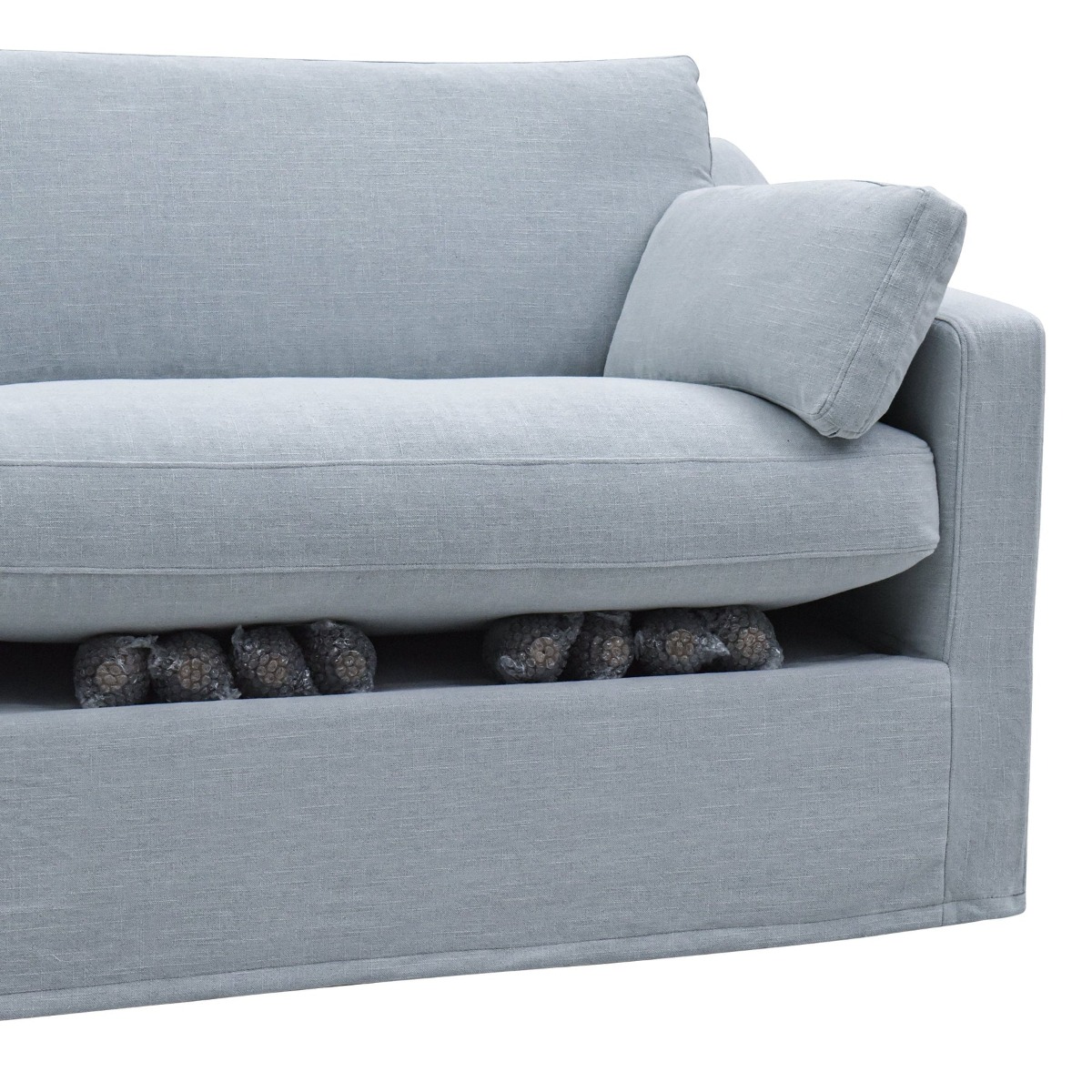Clovelly Hamptons 3 Seat Sofa Beach, W 220cm D 112cm H 95cm (RRP $3299) - Image 4