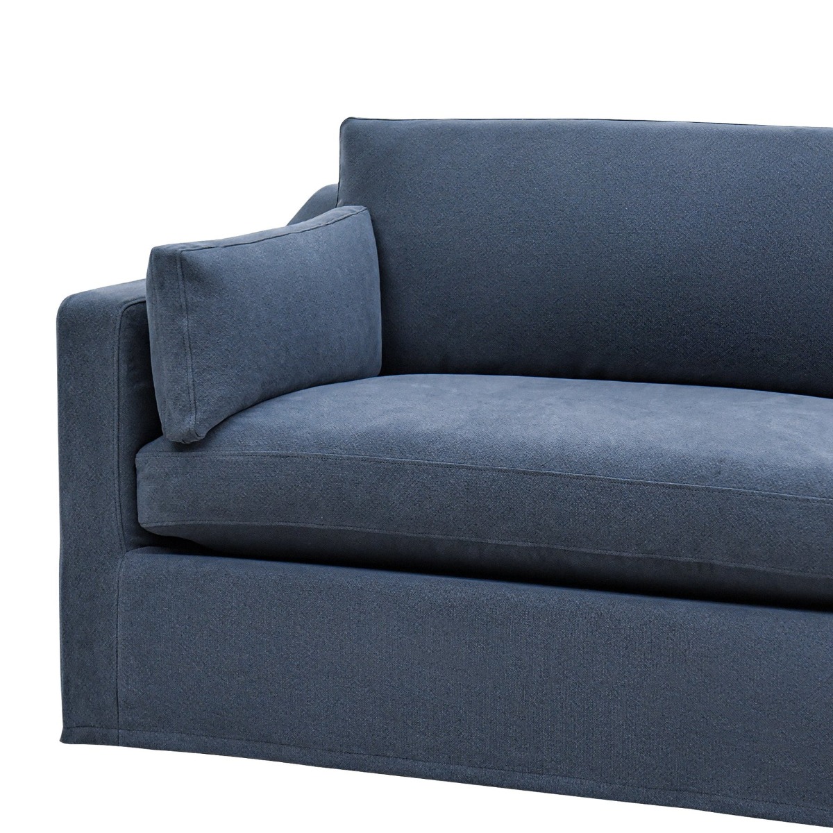 Clovelly Hamptons 3 Seat Sofa Navy, W 220cm D 112cm H 95cm (RRP $3299) - Image 8