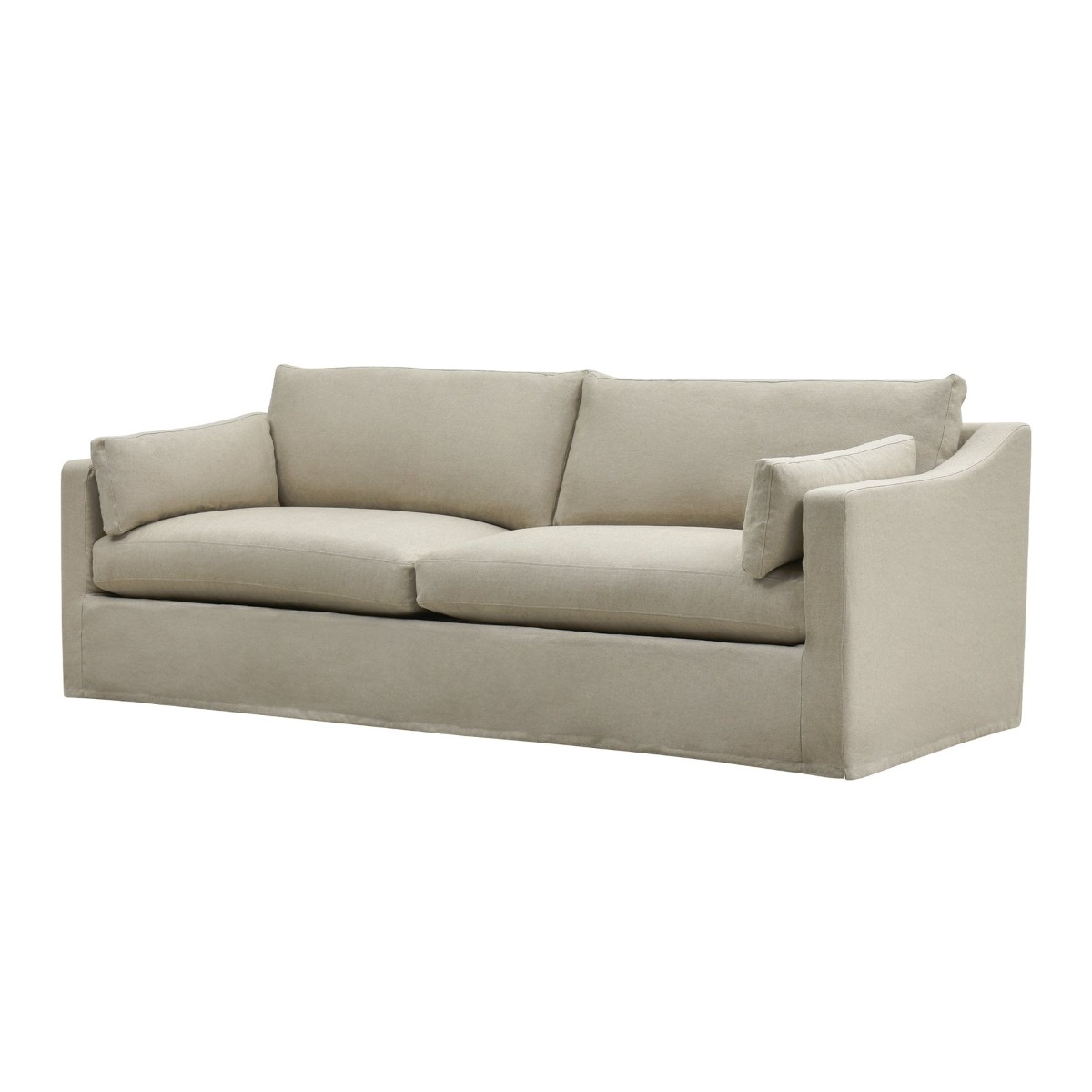 Clovelly Hamptons 3 Seat Sofa Natural, W 220cm D 112cm H 95cm (RRP $3299) - Image 11