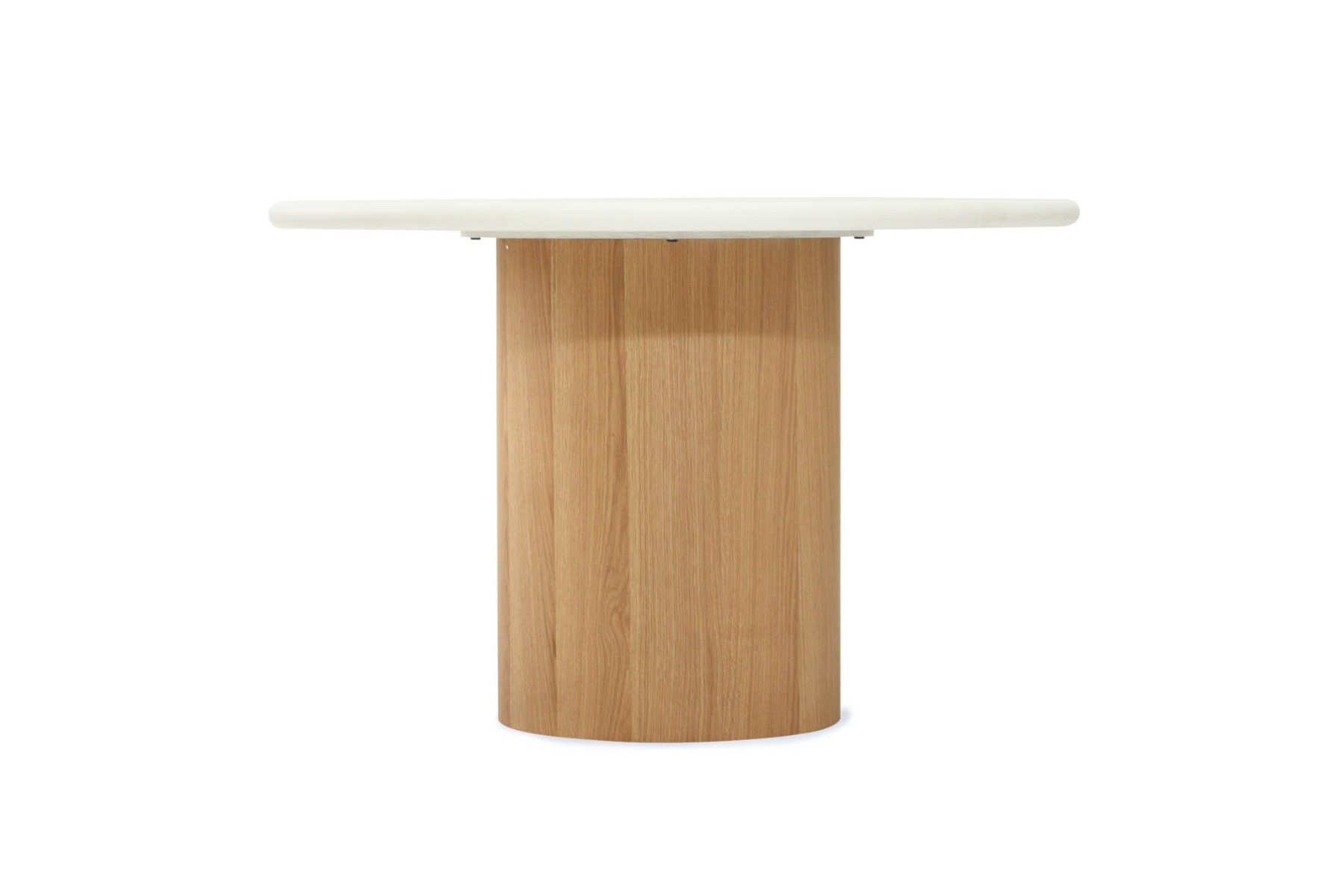 Harlow Oval Dining Table Natural Oak Base, Width 280cm x Depth 120cm x Height 76cm - Image 5
