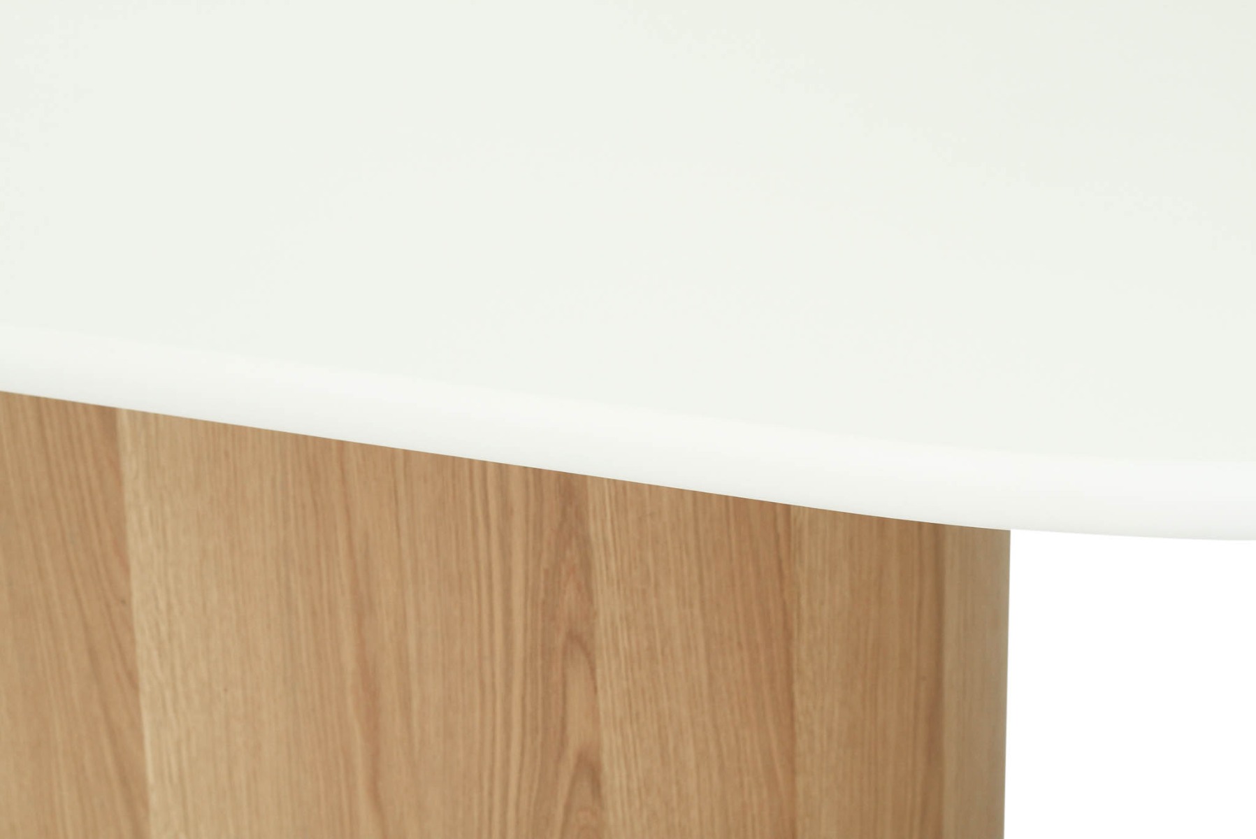 Harlow Oval Dining Table Natural Oak Base, Width 240cm x Depth 110cm x Height 76cm - Image 22
