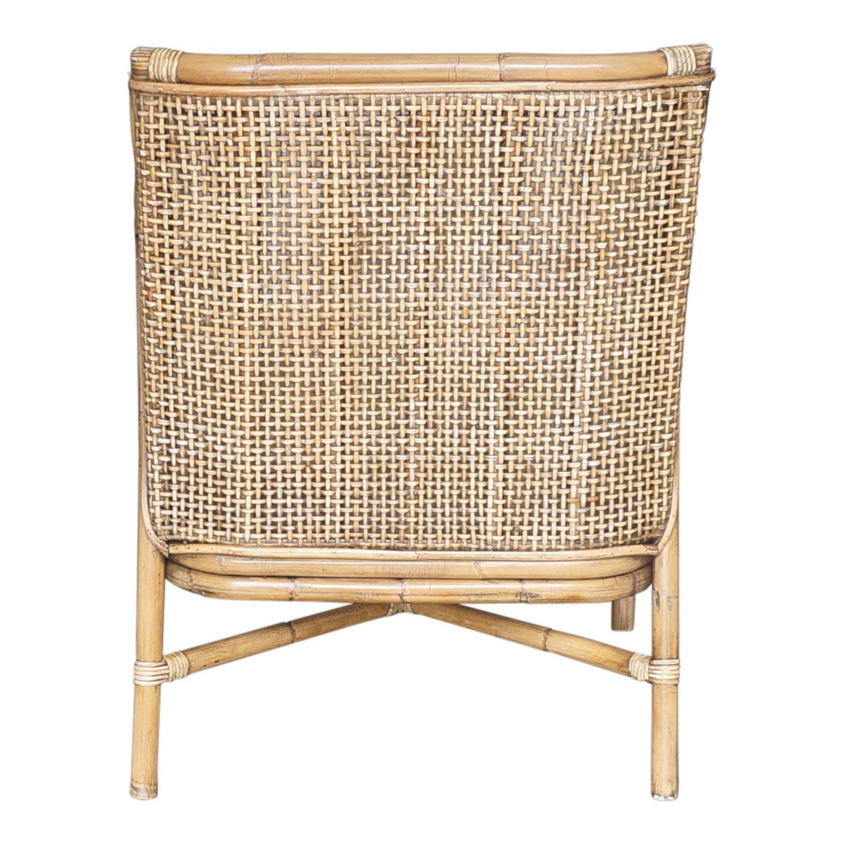 "Sheraton" Hamptons British Colonial Style Rattan Cane Chair - Image 3