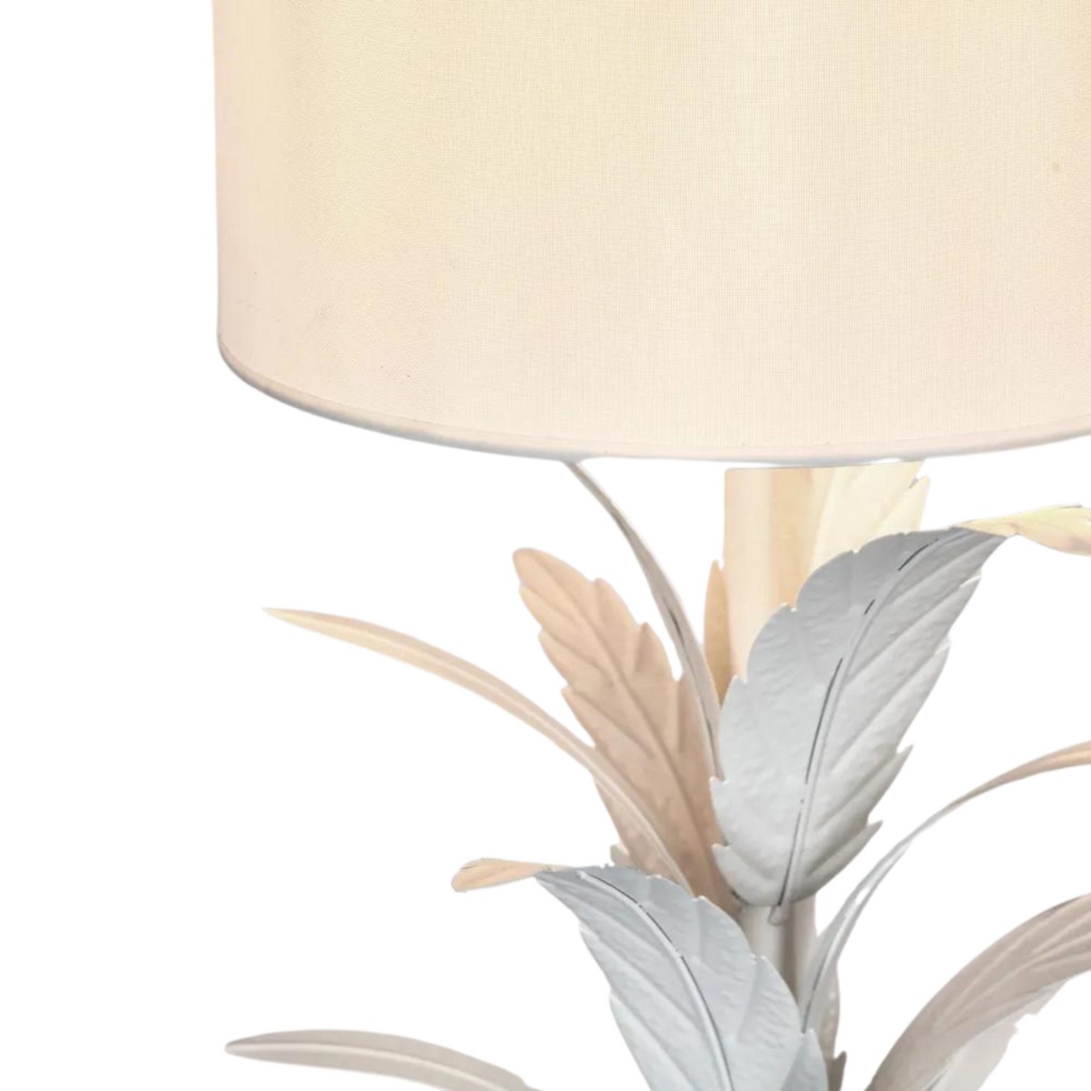 Palm Table Lamp White (RRP $230) - Image 2