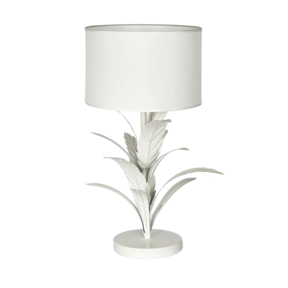 Palm Table Lamp White (RRP $230) - Image 3