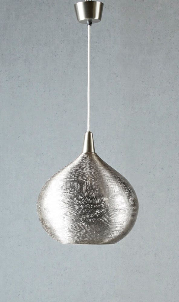 Amstel Ceiling Pendant Large Silver (RRP $877.80) - Image 4