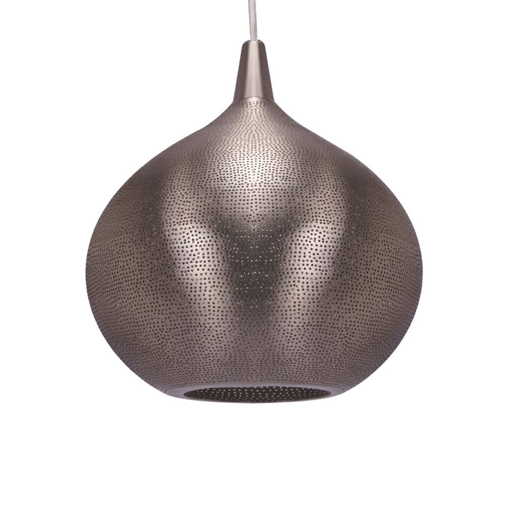 Amstel Ceiling Pendant Large Silver (RRP $877.80) - Image 3