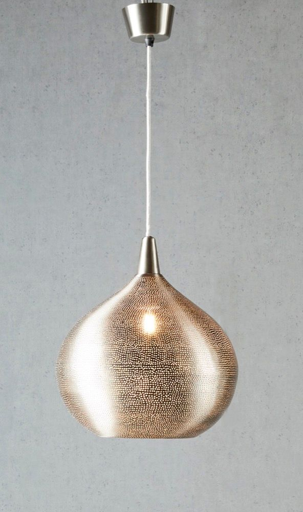 Amstel Ceiling Pendant Large Silver (RRP $877.80) - Image 2