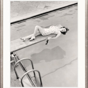 CALIFORNIA VINTAGE XIV, ELDEN VINTAGE COLLECTION-Champagne Silver Square-Small - 560mm H x 465mm W