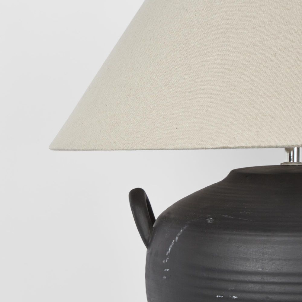 Camille Black Table Lamp & Shade (RRP $371.80) - Image 2