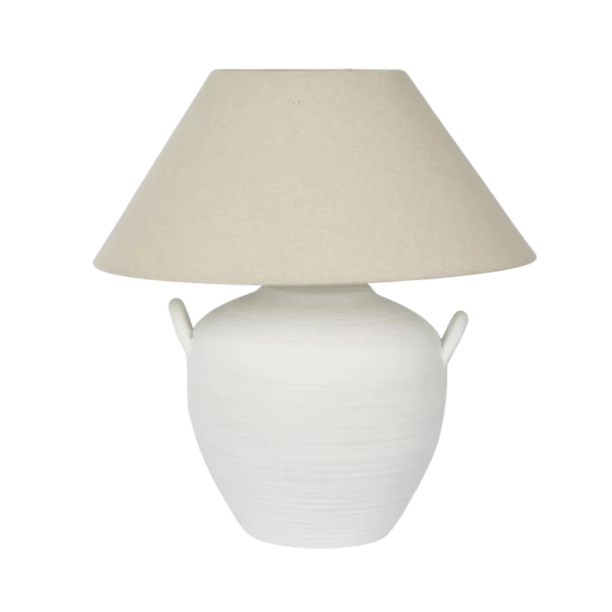 Camille White Table Lamp & Shade (RRP $329) - Image 2