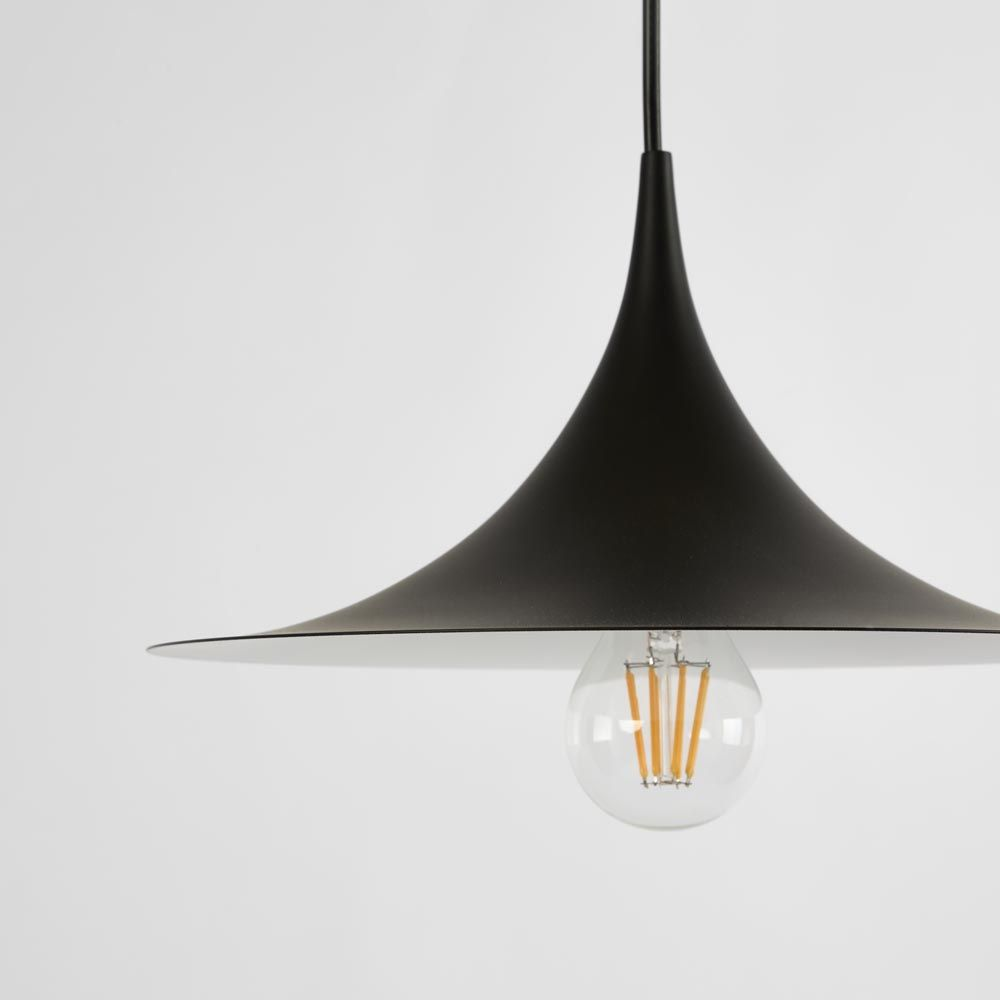 Sophia Ceiling Pendant Small Black (RRP $407) - Image 3