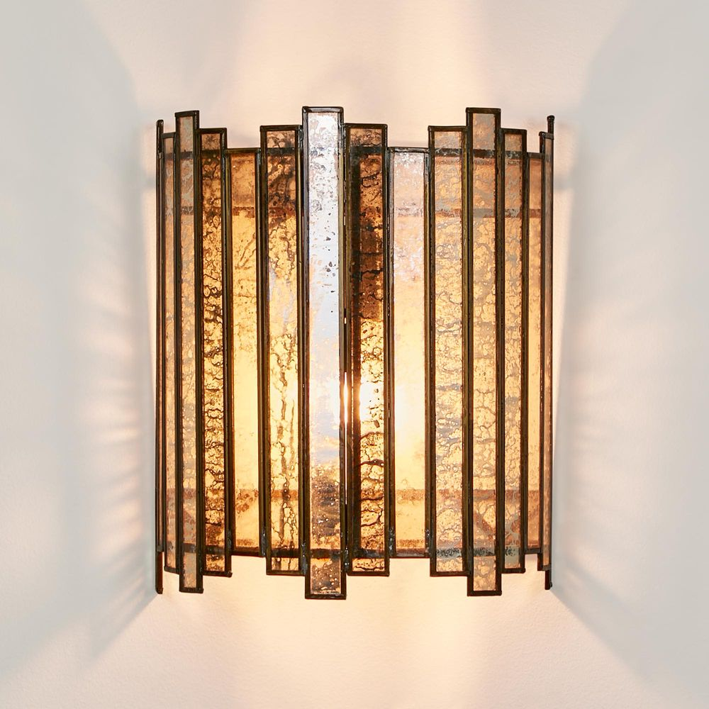 Monroe Half Round Wall Light Antique Copper (RRP $415.80) - Image 3