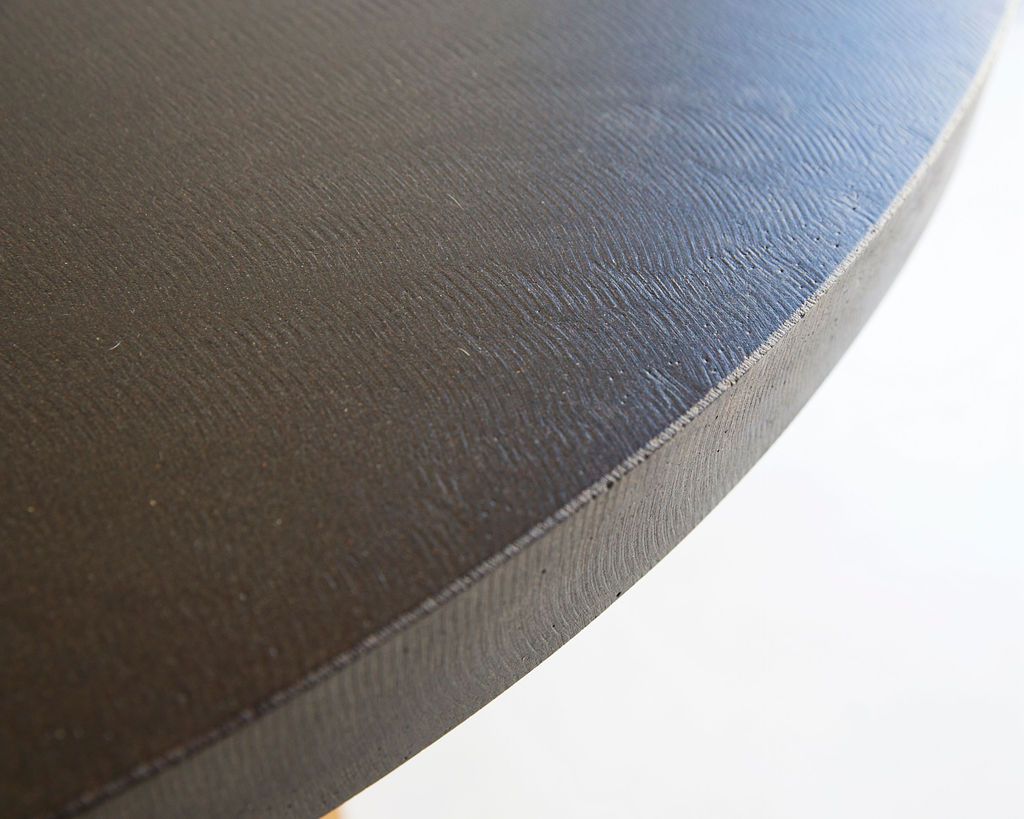 1.8m Sierra Elkstone Rectangular Dining Table – Ebony Black with Black Powder Coated Legs - Image 7