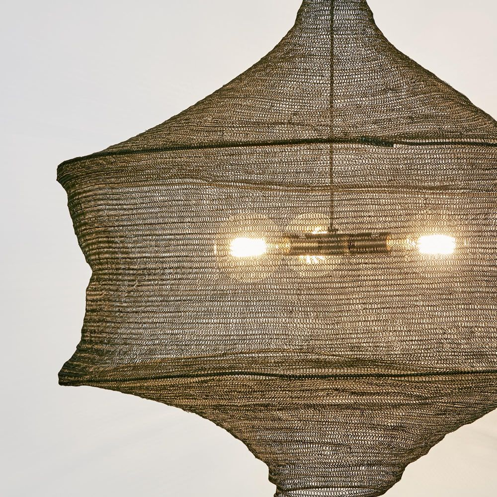 Beverly Hanging Lamp Black (RRP $1507) - Image 2
