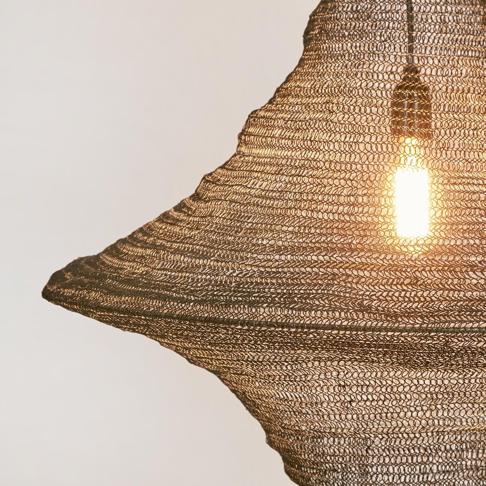 Santa Monica Hanging Lamp Black (RRP $715) - Image 2