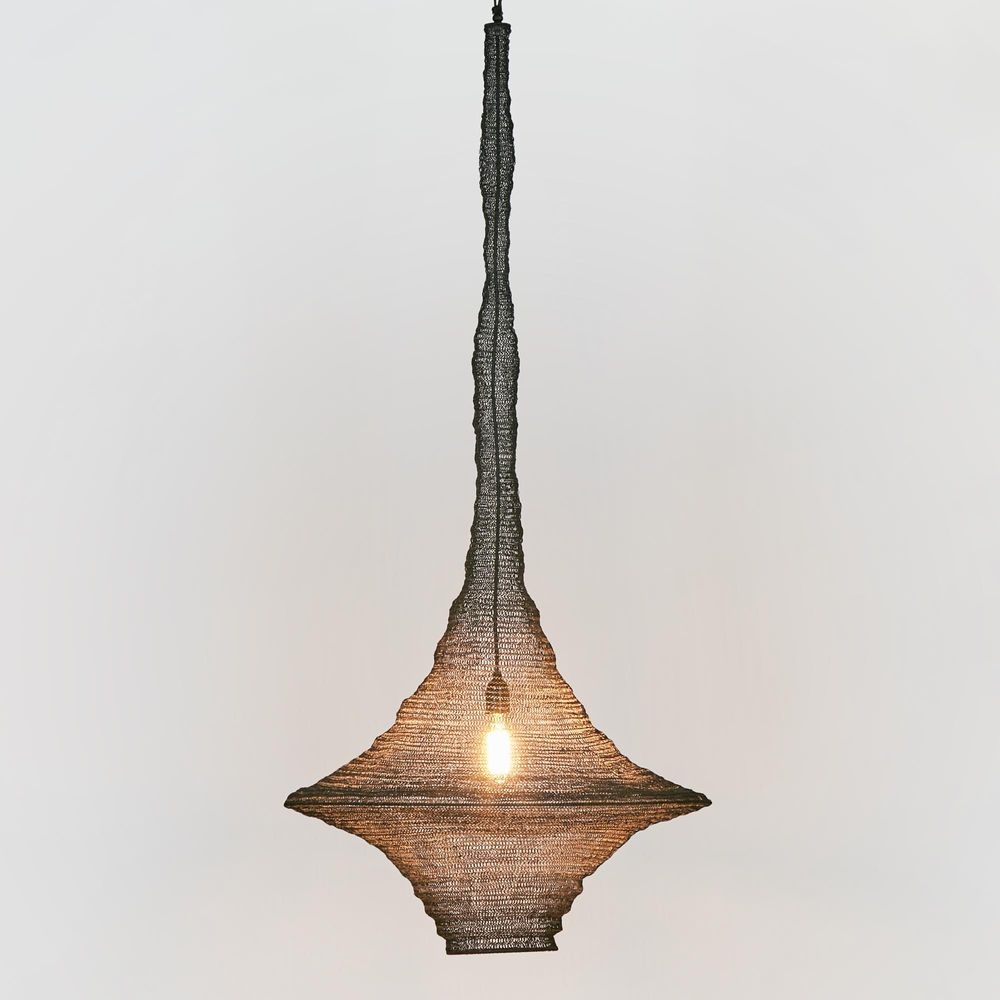 Santa Monica Hanging Lamp Black (RRP $715) - Image 3