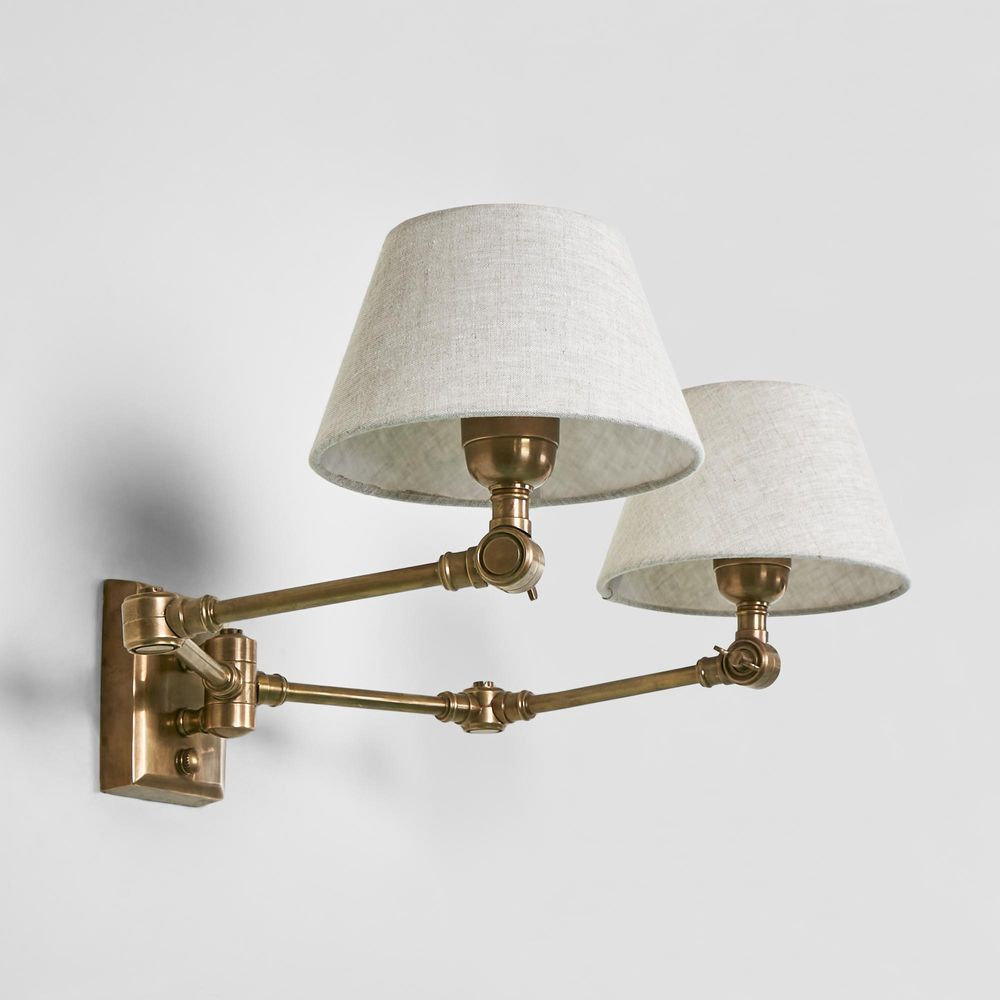Worcester Wall Light Base Antique Brass (RRP $649) - Image 4